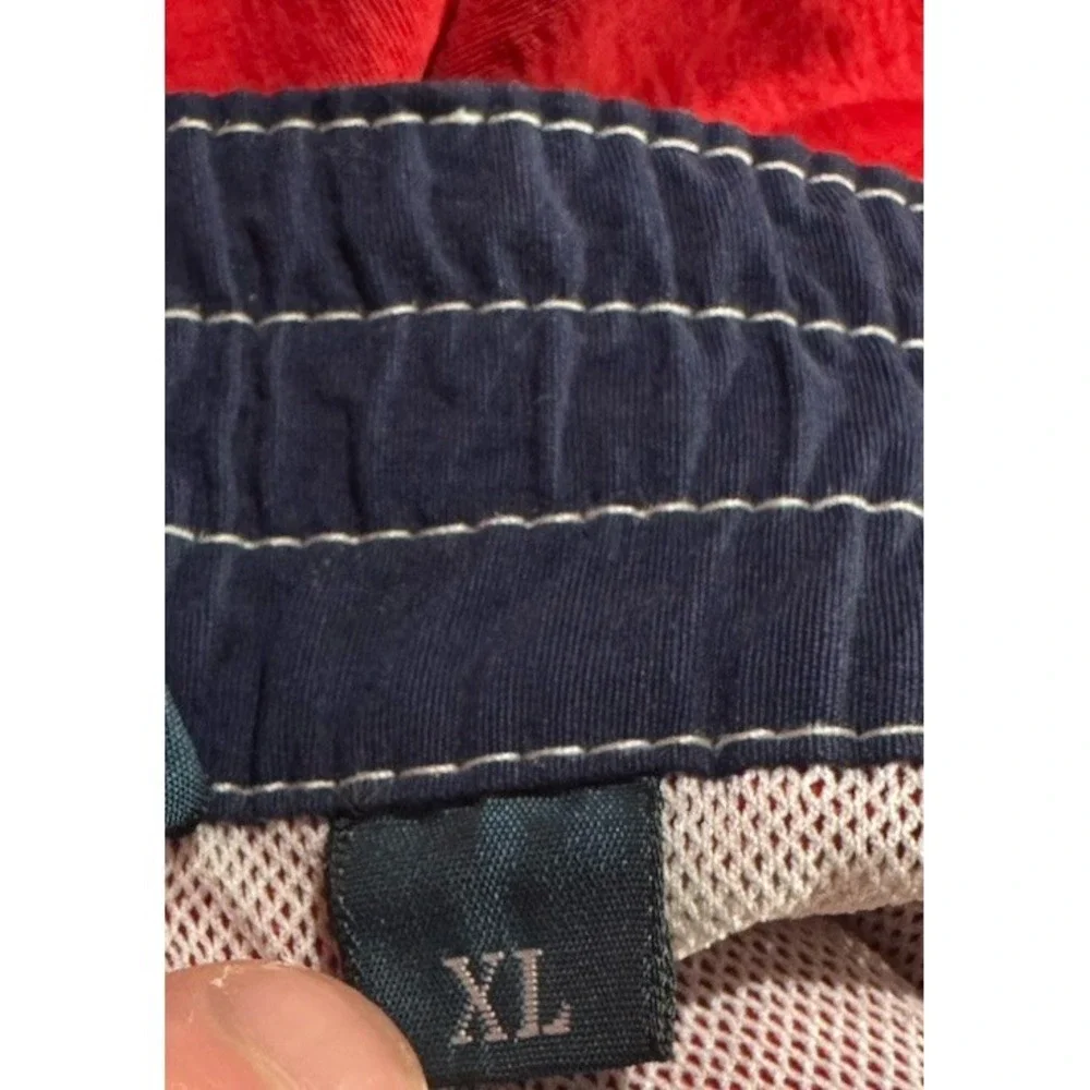 Polo Ralph Lauren Swim Trunks Mens XL Red Board Shorts Swimwear Preppy Surf Swim